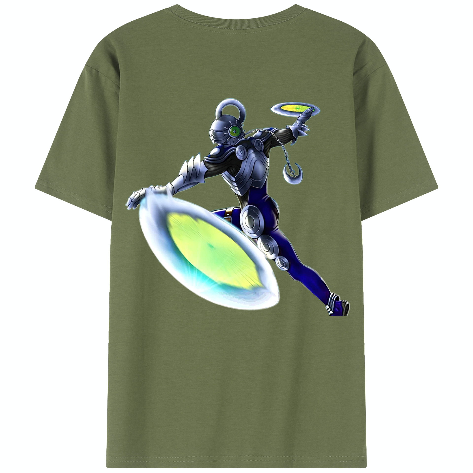 （画像用） 遊☆戯☆王 Yu-Gi-Oh! 綿100％半袖Tシャツ（背面プリント）